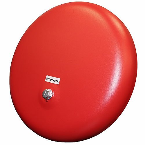EATON Eaton 43T-G10-115-R Security Bell 115VAC 10 Inch Shell Red