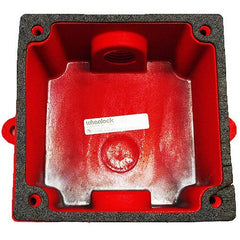 EATON Eaton WBB-R Waterproof Mounting Box Outdoor Red WH-102959