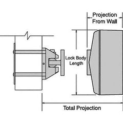 Edwards Signaling CS2595-5 Door Holder Armature for 1501, 1502, 1505, 1508, 1509