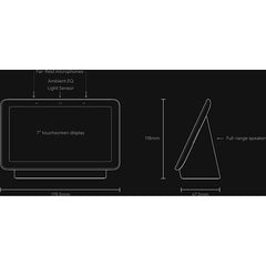 GOOGLE Google GA00516-US Home Hub Smart Home Assistant - Chalk