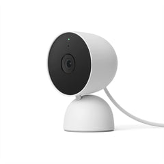 GOOGLE Google GA01998-US Nest Cam Indoor Wired Smart Security Camera 2nd Gen White Replacement NC1102EF