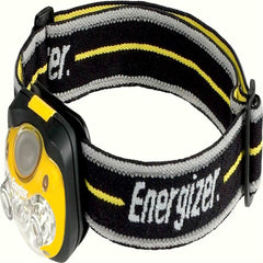 ENERGIZER Energizer HDL33AINE Industrial 6 LED Headlight Battery Powered Medium Black Yellow