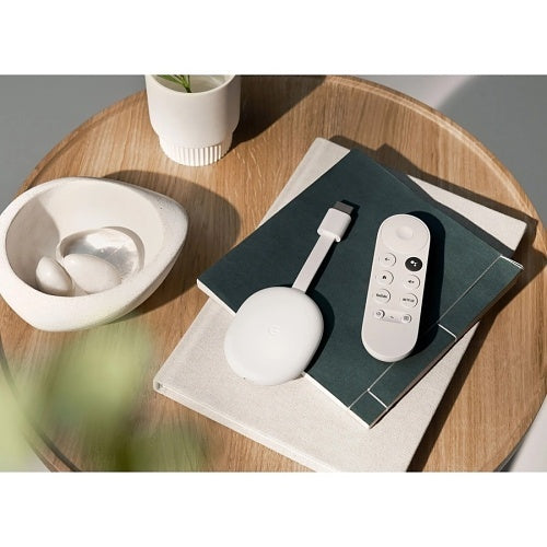 GOOGLE Google GA03131-US Chromecast with Google TV HD Snow 1 Pack