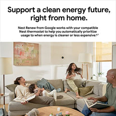 GOOGLE Google T3019US Nest Learning Thermostat 3rd Generation Polished Steel