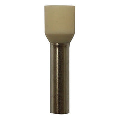 HONEYWELL Eclipse 701-040 Insulated Ivory Wire Ferrules 8 AWG 18mm Barrel 100 Pieces