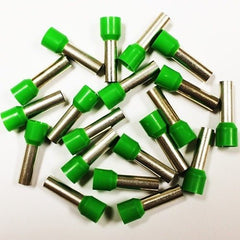 HONEYWELL Eclipse 701-021 Insulated Green Wire Ferrules 6 AWG 18mm Barrel 100-Pack 10-Pack
