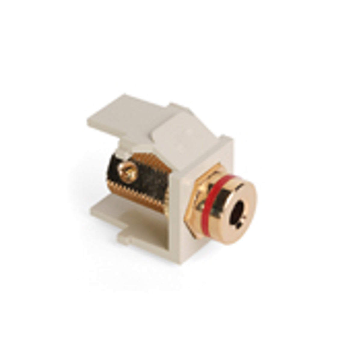 LEVITON Leviton 40837-BIR QuickPort Banana Connector Ivory