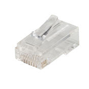 LEVITON Leviton 47613-EZR EZ-RJ45 CAT5e Plug 10-Bulk-Pack