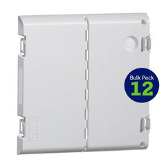 LEVITON Leviton 49605-14B Vented Hinged Door 14 Inch Pack of 12