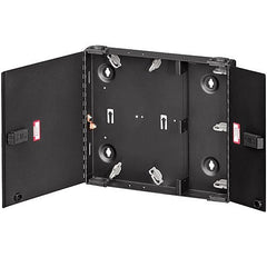 LEVITON Leviton 5WSML-02C Small SDX Wall-Mount Fiber Enclosure Empty with Dual Door No Lock