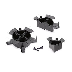 LEVITON Leviton 5R100-14R Fiber Cable Management Ring Kit Quarter-Round 4-Pack