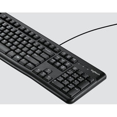LOGITECH Logitech MK120 Wired Keyboard and Mouse Combo USB 2.0 Black