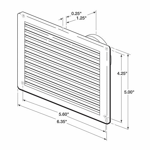 RESIDEO BRAUKMANN Resideo 746F Flush-Mount Indoor Intrusion Speaker