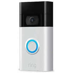 RING Ring B08N5NQ869 Video Doorbell 2nd Generation Satin Nickel