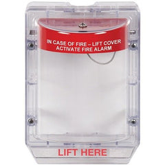 SAFETY TECHNOLOGY INTERNATIONAL Safety Technology International STI-1130 Fire Alarm Protective Cover with Horn and Clear Spacer