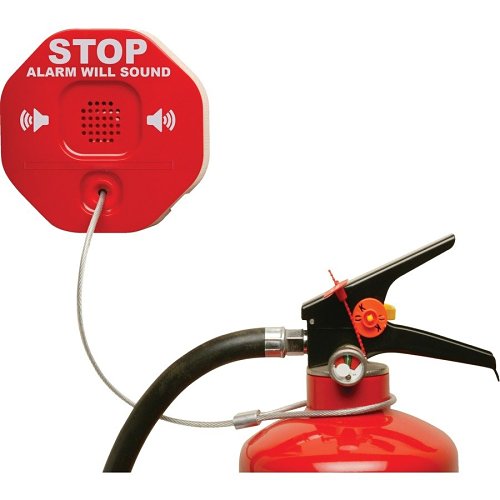 SAFETY TECHNOLOGY INTERNATIONAL Safety Technology International STI-6200 Fire Extinguisher Theft Stopper Alarm Red