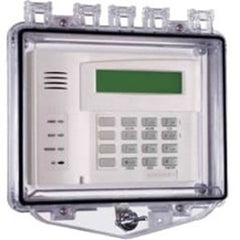Safety Technology International STI-7511E Polycarbonate Enclosure with Open Back Box for Flush Mount Applications and Exterior Thumb Lock, Clear