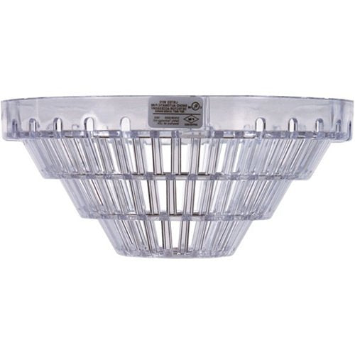SAFETY TECHNOLOGY INTERNATIONAL Safety Technology International STI-8100 Smoke Detector Damage Stopper Clear Flush Mount Polycarbonate Cover