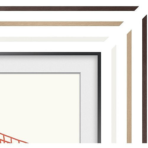 SAMSUNG Samsung VG-SCFA43TKBZA 43 Inch The Frame Customizable Bezel Modern Teak