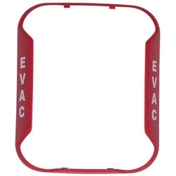 SYSTEM SENSOR System Sensor BZR-EV Bezel Kit Red EVAC Wall Mount