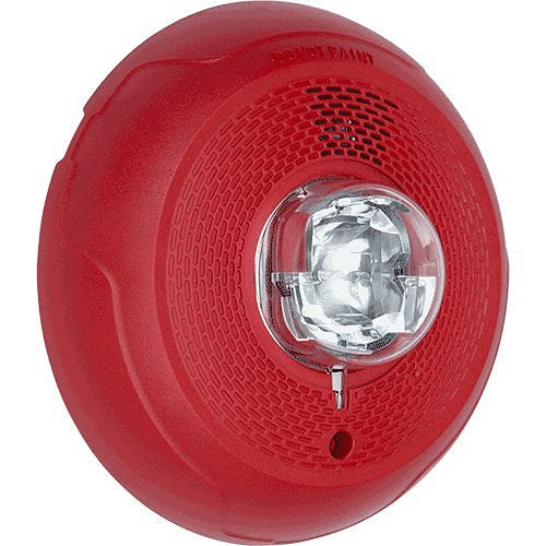 SYSTEM SENSOR System Sensor CHSCRL L-Series Selectable Output Chime Strobe, Red