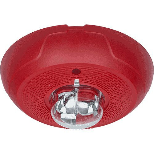 SYSTEM SENSOR System Sensor CHSCRL L-Series Selectable Output Chime Strobe, Red