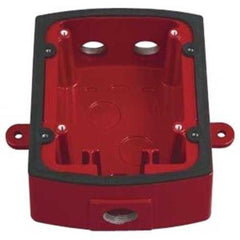 SYSTEM SENSOR System Sensor MWBB Red Wall-Mounted Weatherproof Back Box