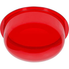 SYSTEM SENSOR System Sensor LENS-RC2 Strobe Lens Red Indoor Ceiling Mount Compatible