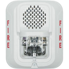 SYSTEM SENSOR System Sensor P2WL-LF L-Series Low Frequency Sounder Strobe Wall Mount FIRE Marking