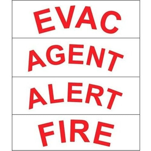 SYSTEM SENSOR DECAL-RC GAS VALVE ASSEMBLIES