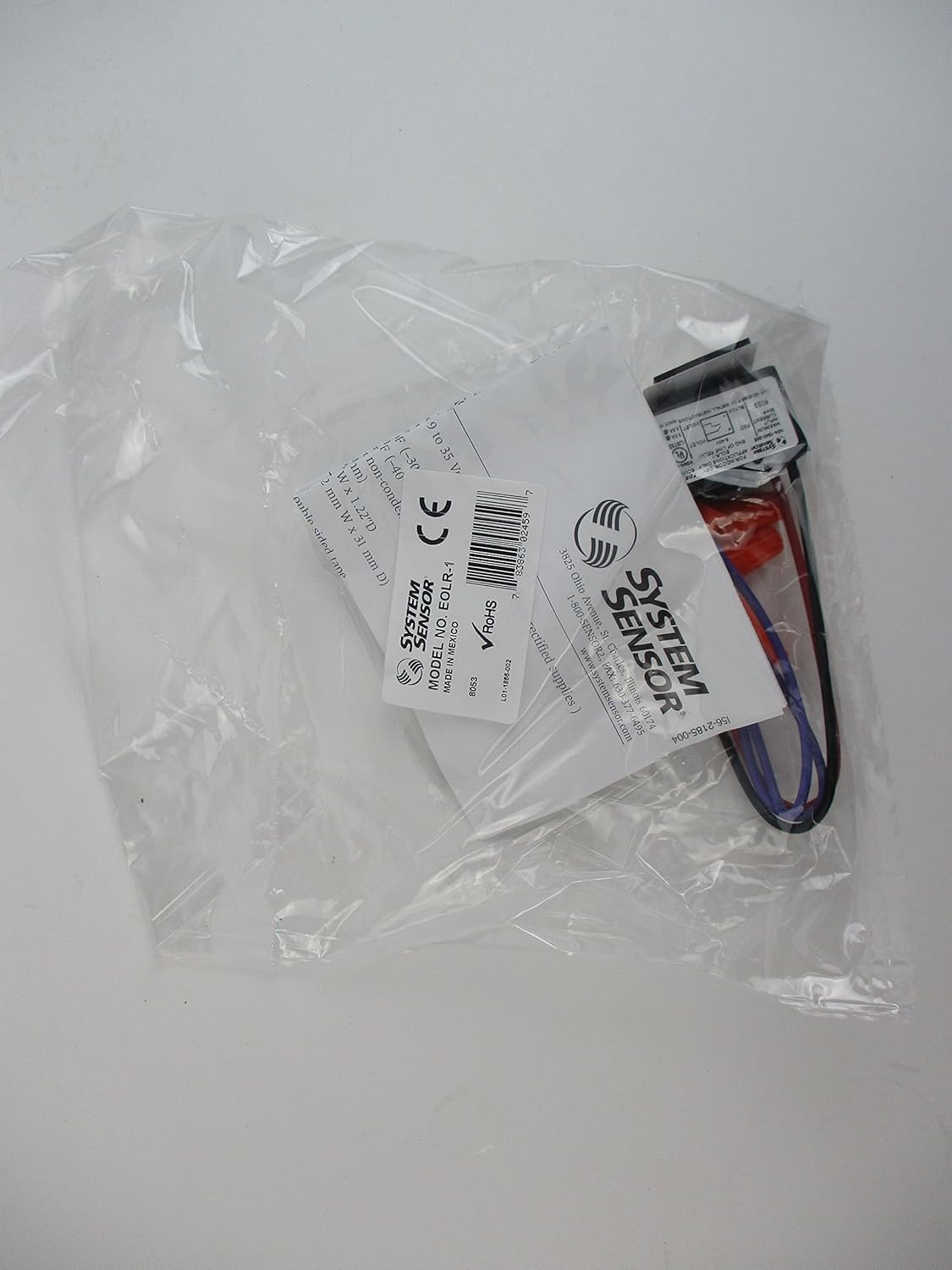 SYSTEM SENSOR System Sensor EOLR-1 End-of-Line Epoxy Encapsulated SPST Relay