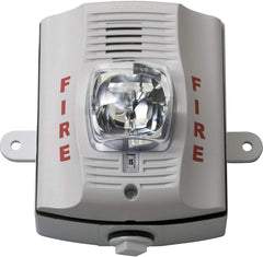 SYSTEM SENSOR System Sensor P2WK Horn Strobe SpectrAlert Advance Outdoor 2-Wire Selectable Output Wall Mount