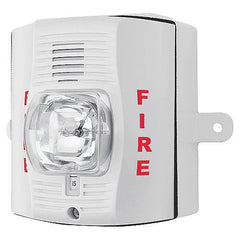 SYSTEM SENSOR System Sensor P2WK Horn Strobe SpectrAlert Advance Outdoor 2-Wire Selectable Output Wall Mount