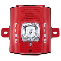 SYSTEM SENSOR System Sensor P4RK SpectrAlert Advance Outdoor Selectable Output Horn Strobe, 4-Wire - BK-P4RK