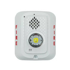 SYSTEM SENSOR System Sensor P2WLED L-Series LED Horn Strobe, Wall-Mount, White - FIRE Marked