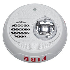 SYSTEM SENSOR System Sensor PC2WL-LF L-Series Low Frequency Sounder Strobe Ceiling Mount FIRE Marking
