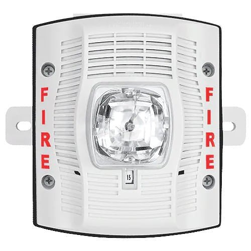 SYSTEM SENSOR System Sensor SPSWK SpectrAlert Advance Outdoor Speaker Strobe Wall Mount
