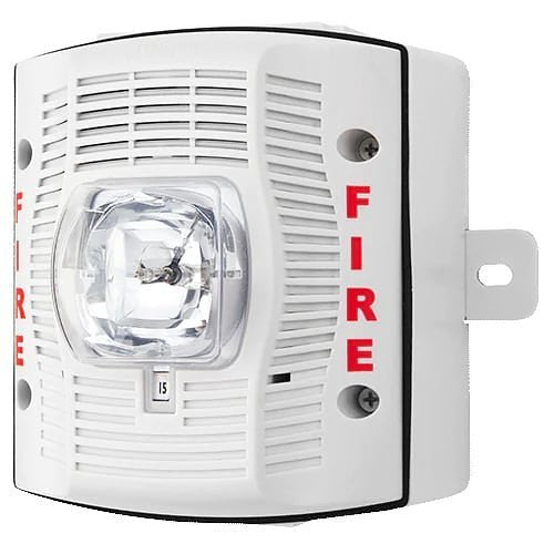 SYSTEM SENSOR System Sensor SPSWK SpectrAlert Advance Outdoor Speaker Strobe Wall Mount