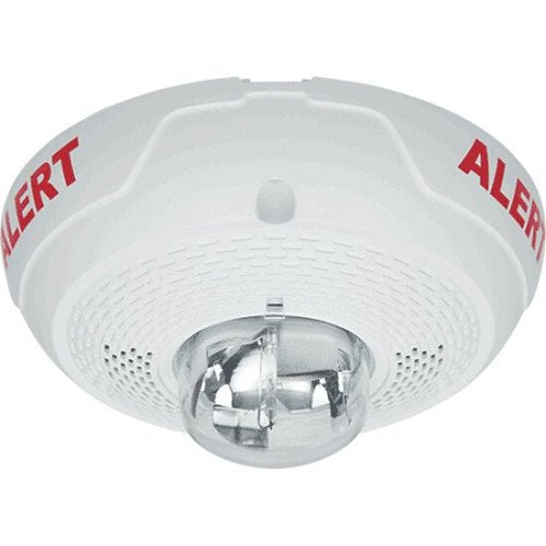 SYSTEM SENSOR System Sensor SPSCWL-CLR-ALERT L-Series Speaker Strobes Clear Lens ALERT White