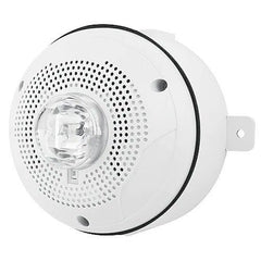 SYSTEM SENSOR System Sensor SPSCWHK-P SpectrAlert Advance Ceiling Mount Outdoor Speaker Strobe High Candela White