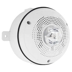 SYSTEM SENSOR System Sensor SPSCWHK-P SpectrAlert Advance Ceiling Mount Outdoor Speaker Strobe High Candela White