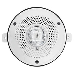 SYSTEM SENSOR System Sensor SPSCWHK-P SpectrAlert Advance Ceiling Mount Outdoor Speaker Strobe High Candela White