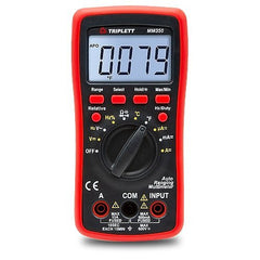 TRIPLETT Triplett MM350 Digital Multimeter Auto Ranging True RMS 4000 Count Replacement 1101-B