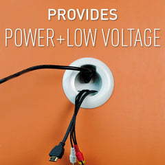 WIREMOLD Legrand CMK70 Cord Management Kit PowerConnect White