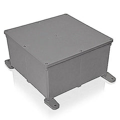 ABB ABB E989R-UPC Carlon Mounting Box 12x12x6 Inches 2-Pack Gray