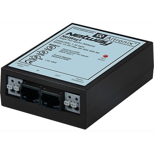 ALTRONIX Altronix NETWAY1 Single Port PoE Injector Midspan 24V 15.4W
