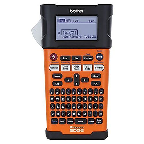 BROTHER Brother PT-E300 Industrial Handheld Labeling Tool with Rechargeable Li-Ion Battery