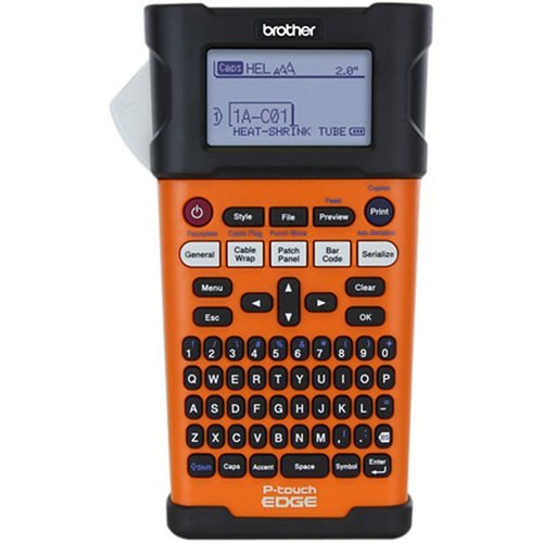 BROTHER Brother PT-E300 Industrial Handheld Labeling Tool with Rechargeable Li-Ion Battery