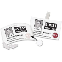 DYMO DYMO 30911 Labelwriter Time-Expire Name Badge Labels, 3.3 inches 3.3 inches 4.1 inches, 250-Roll