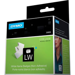 DYMO DYMO 30856 Non-Adhesive Name Badge Labels for Efficient Identification